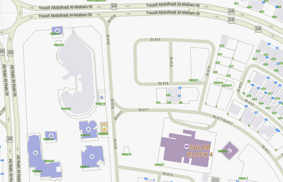 للبيع أرض فى منطقة السلام قطعة 4