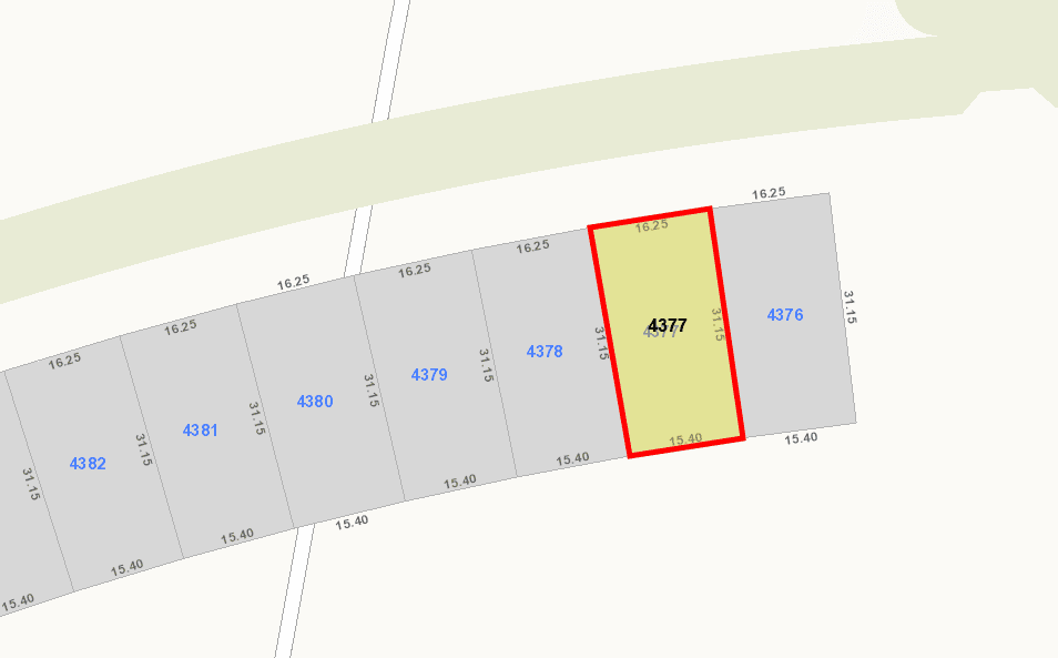 للبيع أرض فى البحريه الخامسة صف أول وارتداد