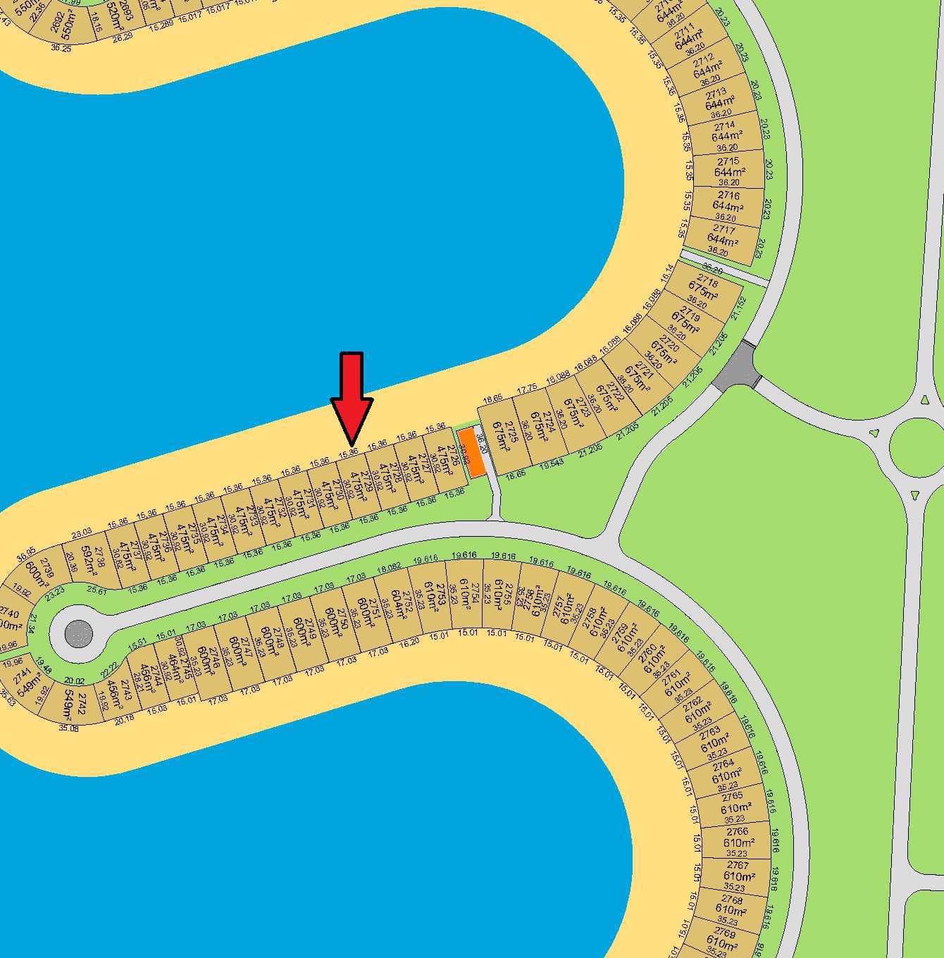 للبيع ارض فى البحريه الخامسه