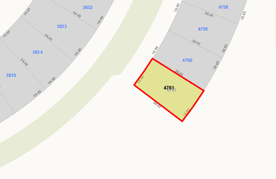 للبيع أرض صف ثاني فى البحريه بالمرحلة الخامسة