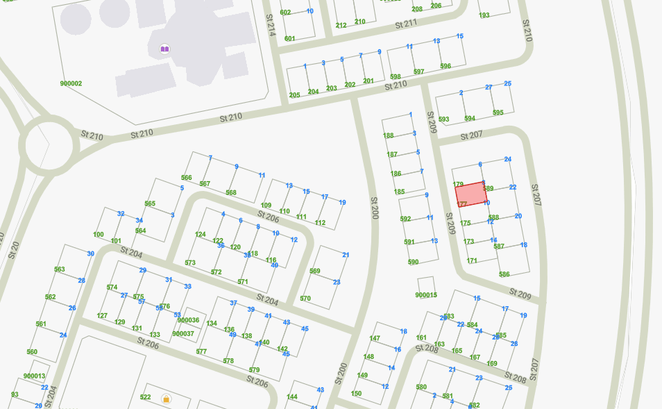 أرض للبيع فى منطقة الخيران السكني شارع واحد