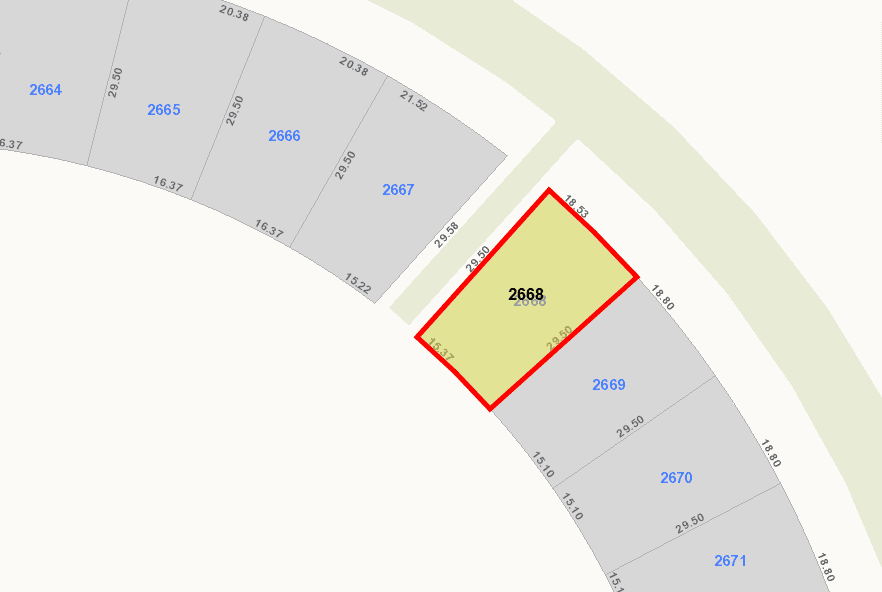 أرض للبيع فى صباح الاحمد البحرية ثلاث واجهات