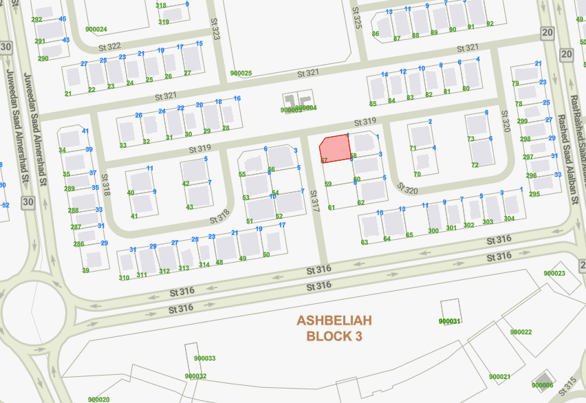 أرض للبيع فى اشبيليه قطعة 3