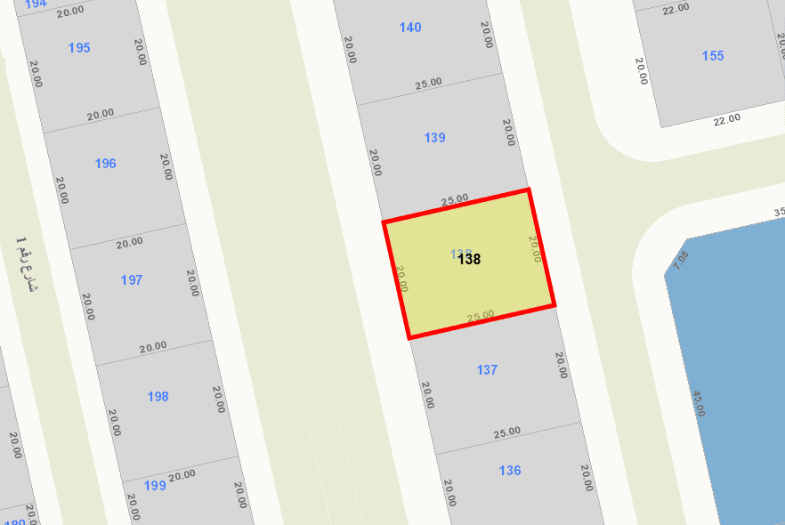 أرض للبيع فى شرق الرقة بطن وظهر