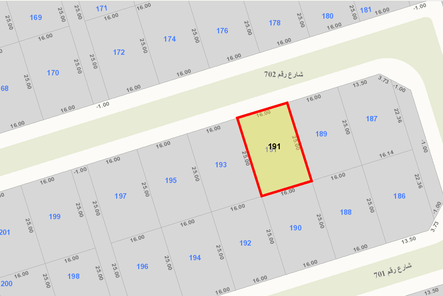 أرض للبيع فى الفنيطيس قرب الخدمات