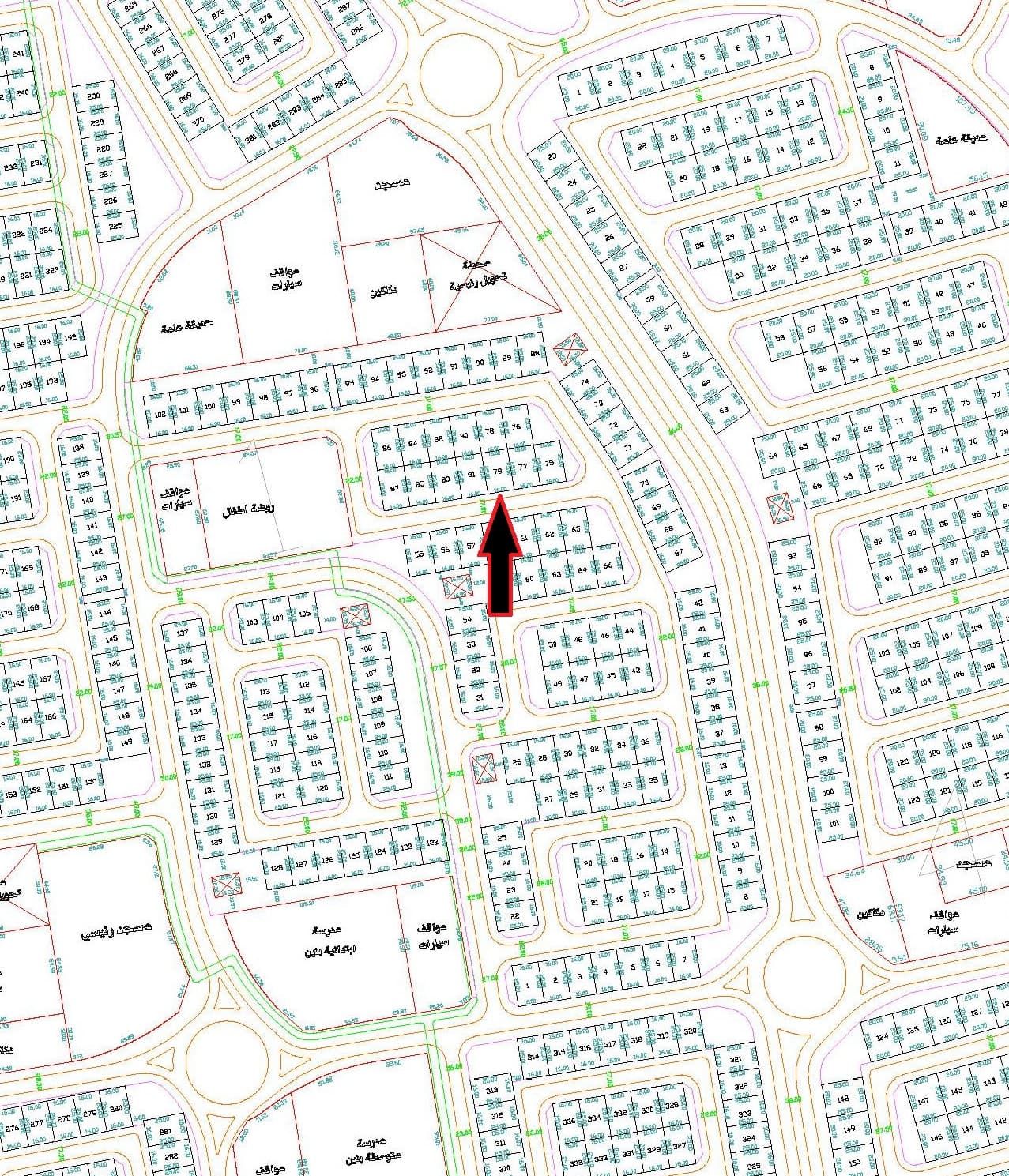 أرض للبيع فى ابوفطيره قطعة 1