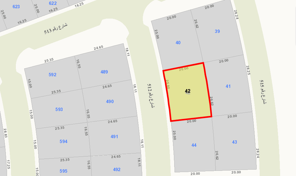 أرض فضاء للبيع فى السلام قطعة 5