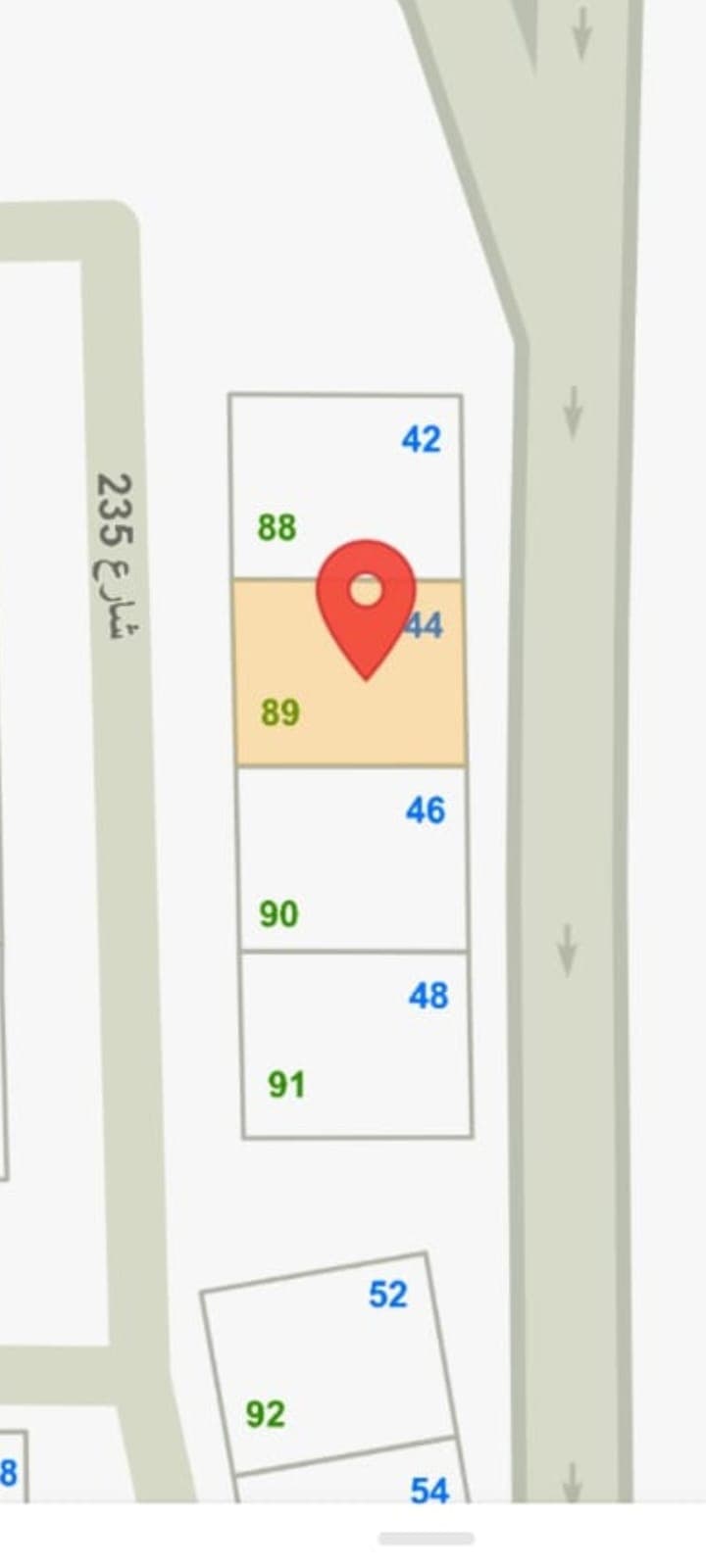 للبيع أرض فى منطقة ابوفطيرة بطن وظهر