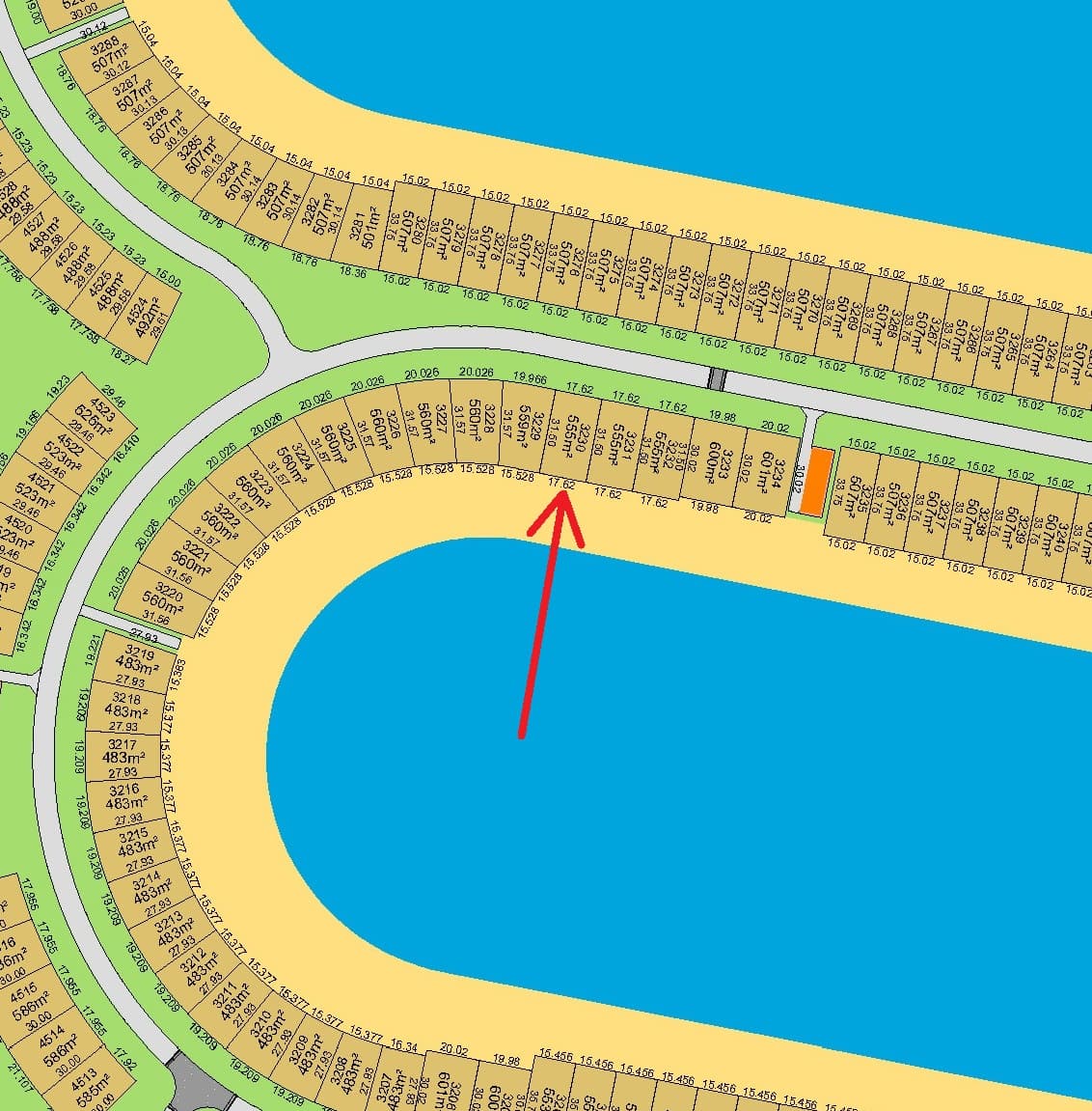 للبيع أرض بصباح الاحمد البحريه الخامسة صف أول