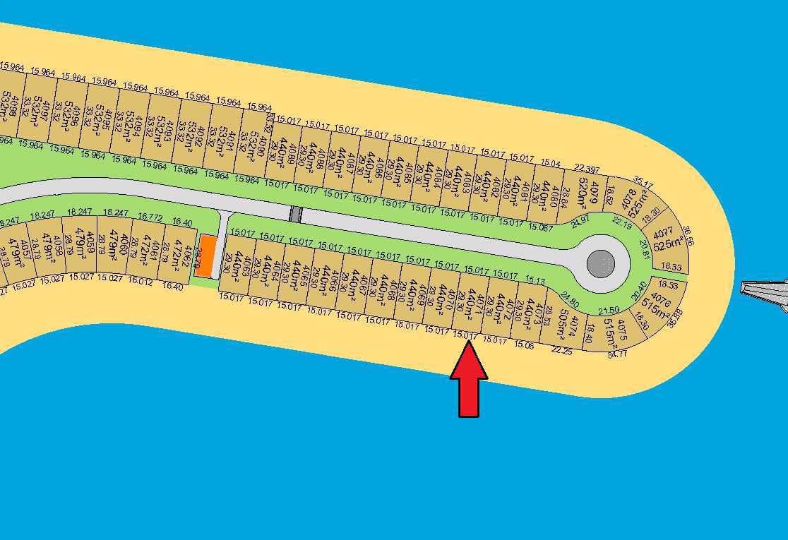 للبيع أرض فى صباح الاحمد البحرية الخامسة رأس الخور