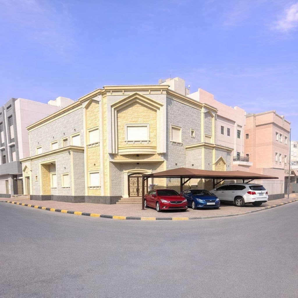 للبيع فيلا فى مدينة جابر الأحمد زاوية