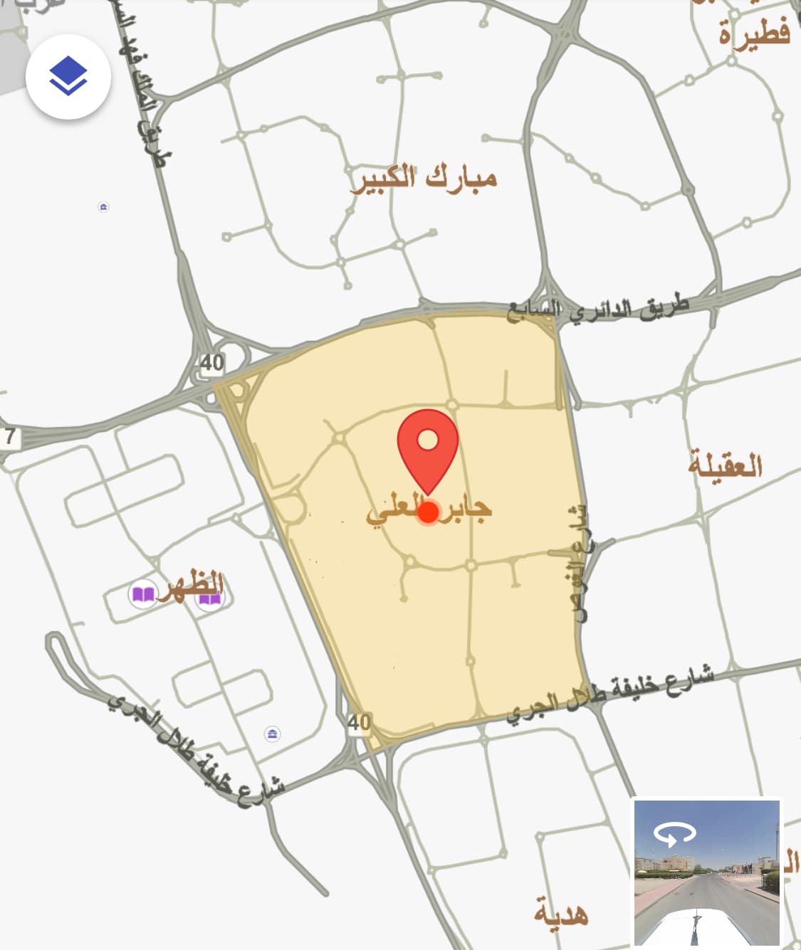 للإيجار شقة ثلاث غرف في جابر العلي