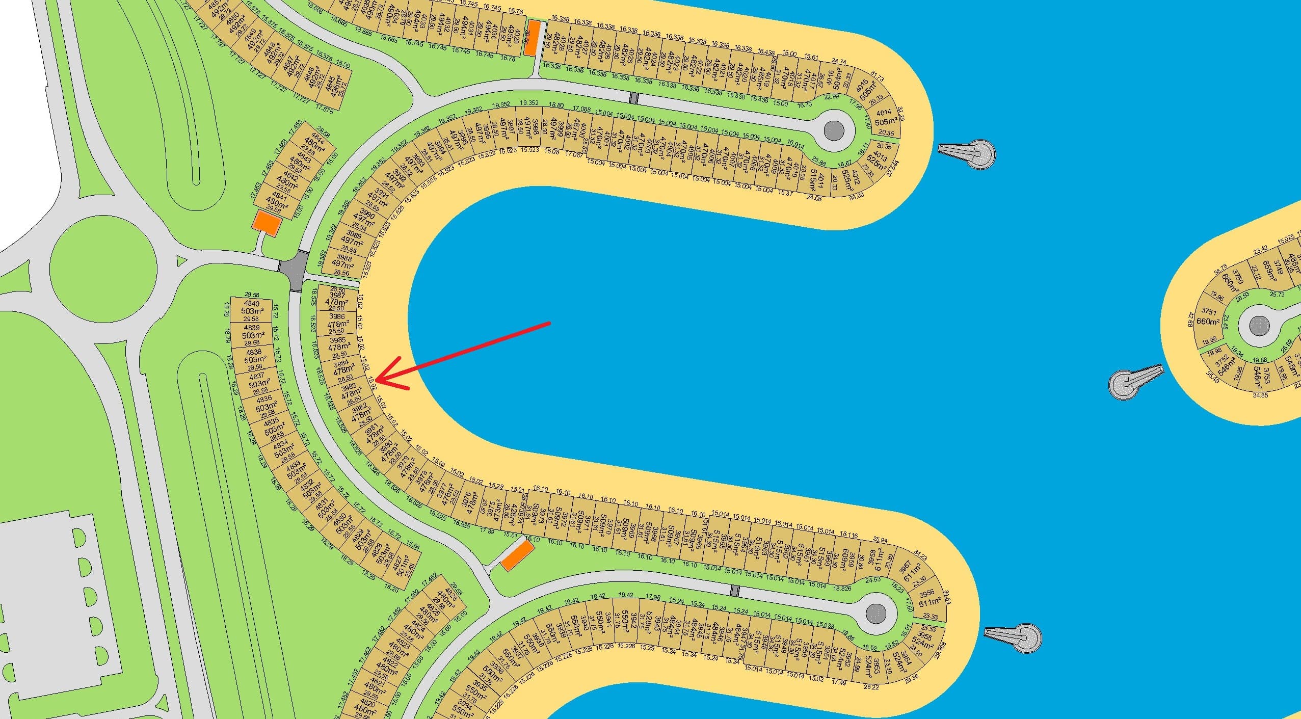 أرض للبيع فى البحرية الخامسة