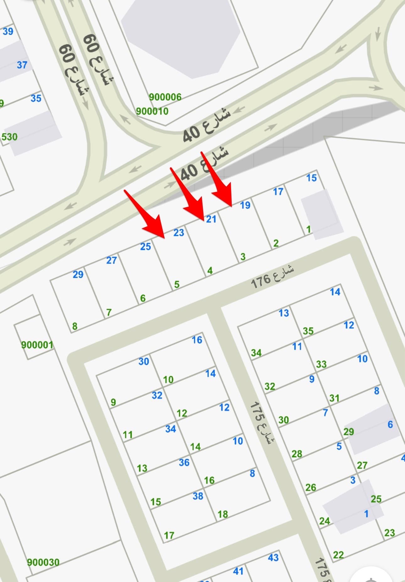 أرض للبيع فى ضاحية ابوفطيرة