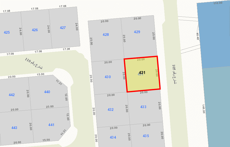 للبيع أراضي فى السلام واجهه شرقية