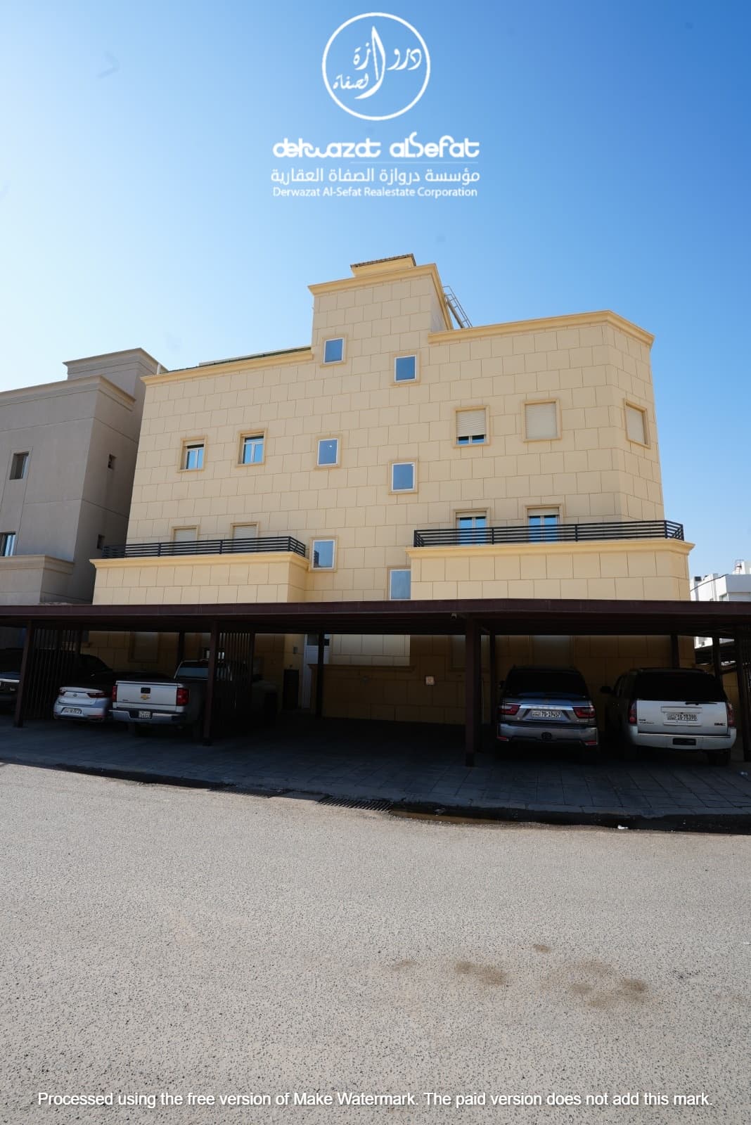 للإيجار شقة فى الفنيطيس قطعة 7