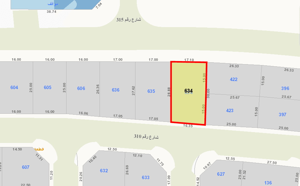 للبيع أرض فى منطقة السلام بطن وظهر