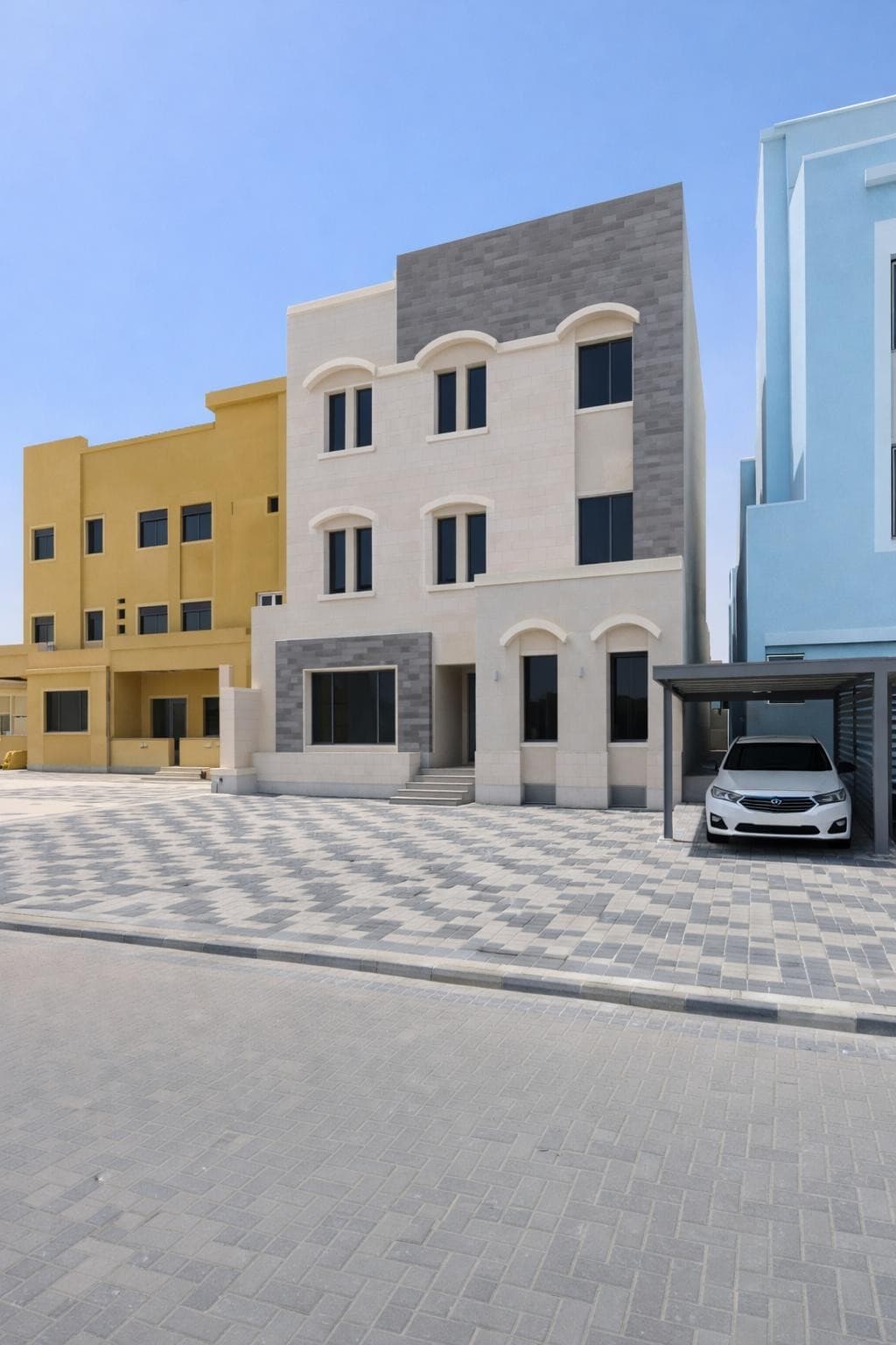 فيلا للبيع فى مدينة جابر الأحمد بطن وظهر