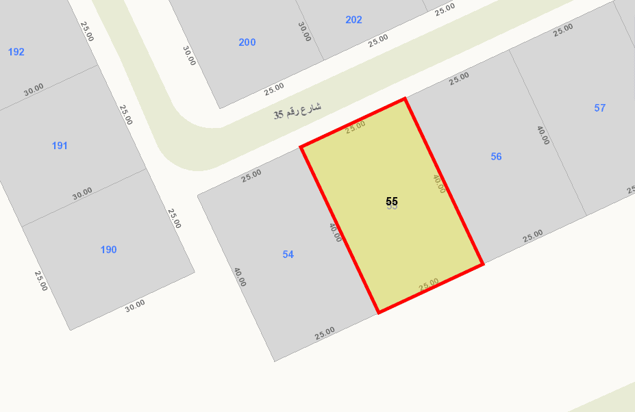 أرض للبيع فى النزهه قطعة 3