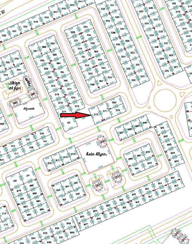 أرض للبيع فى العقيله قطعة 3