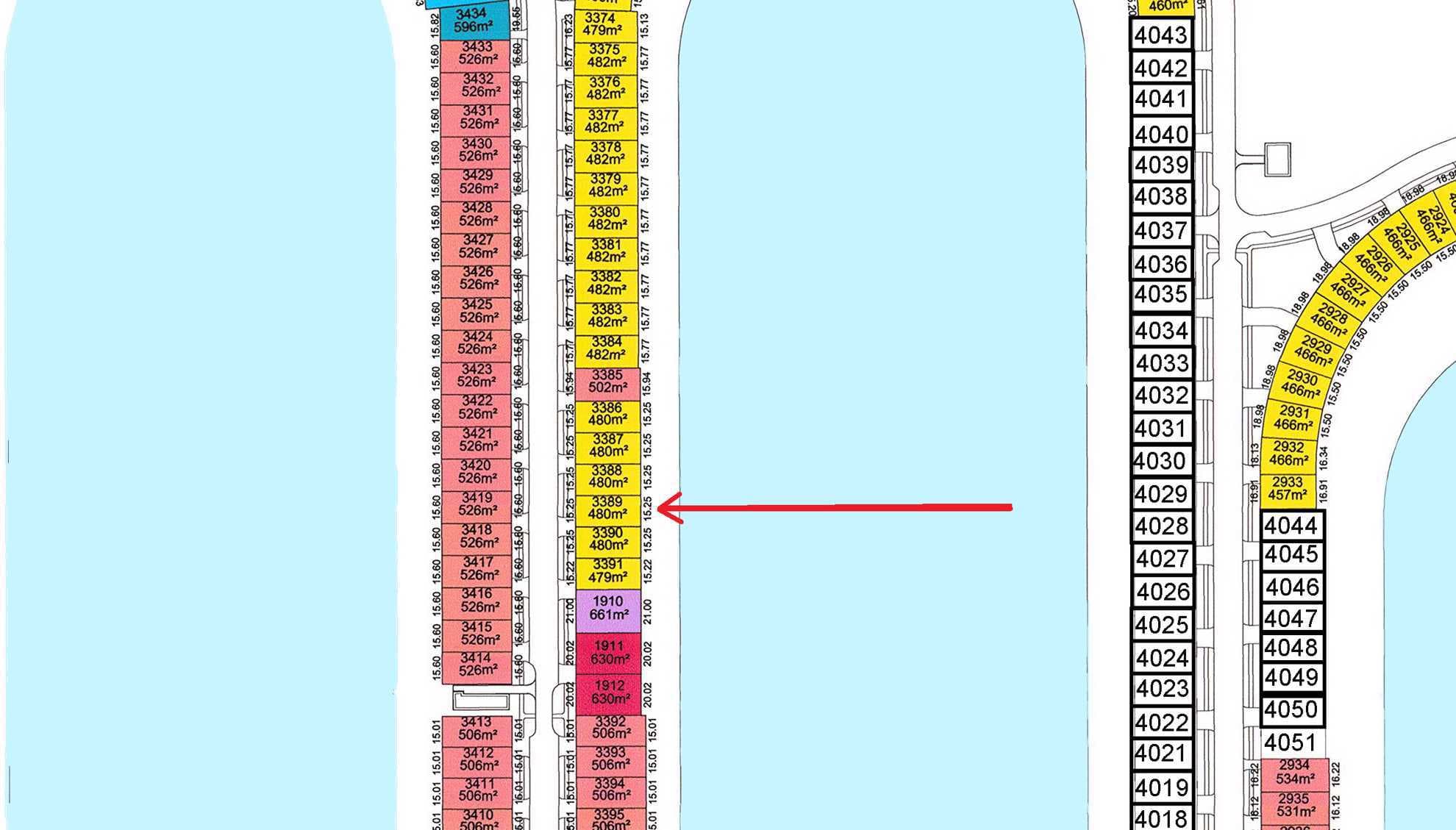 أرض للبيع فى البحرية صف أول