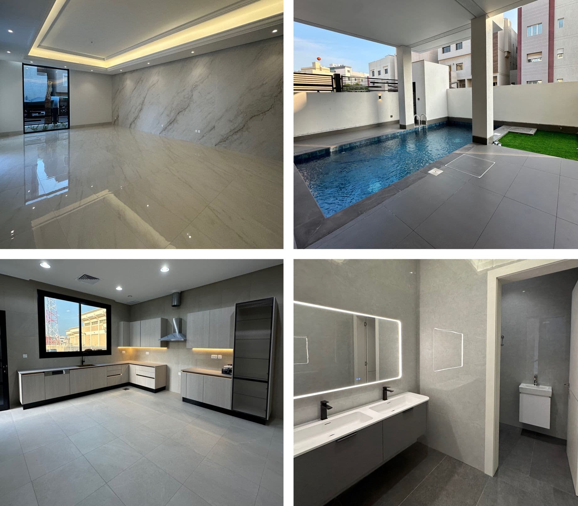 للايجار فيلا فخمة فى ابو فطيرة