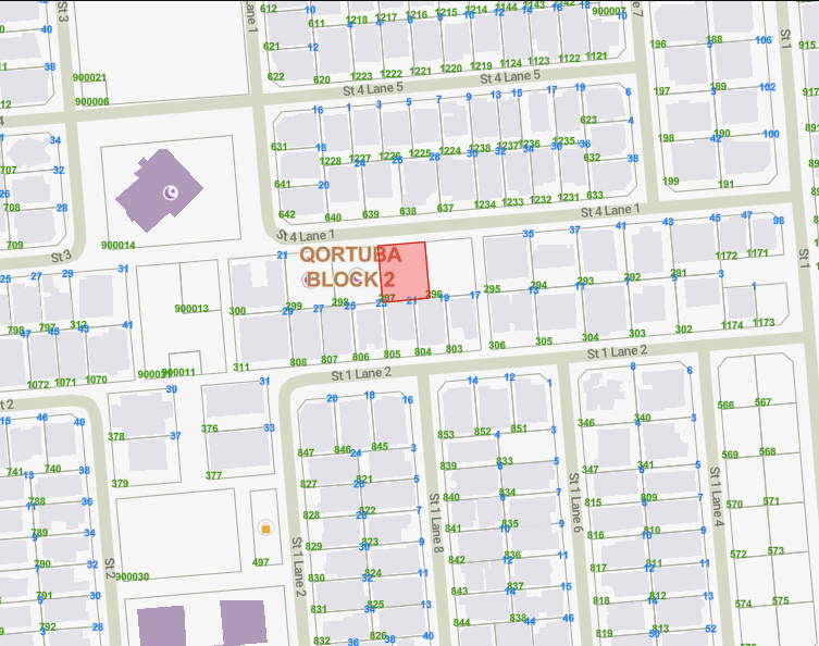 أرض للبيع فى قرطبه قطعة 2