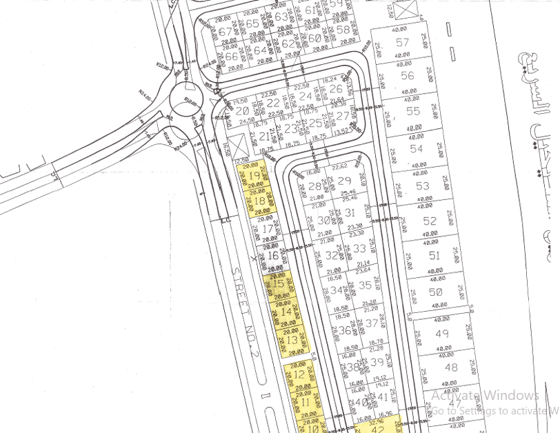 أرض فضاء للبيع فى شرق الرقة