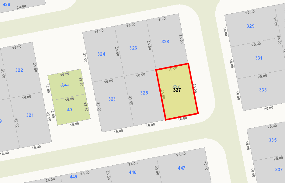 للبيع ارض فى الخيران السكنى