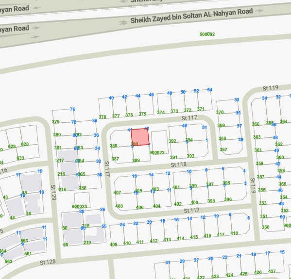 للبيع أرض زاوية فى منطقة السلام قطعة 1