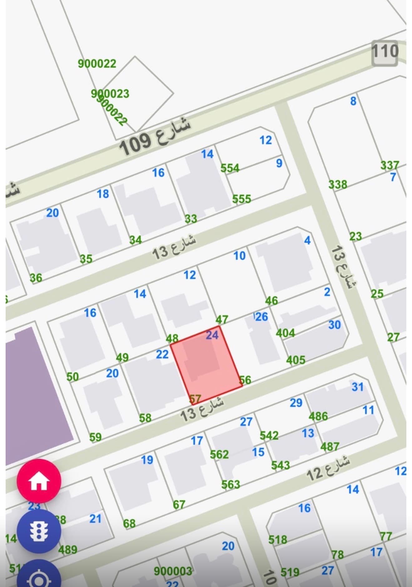 أرض للبيع فى الجابرية قطعة 8