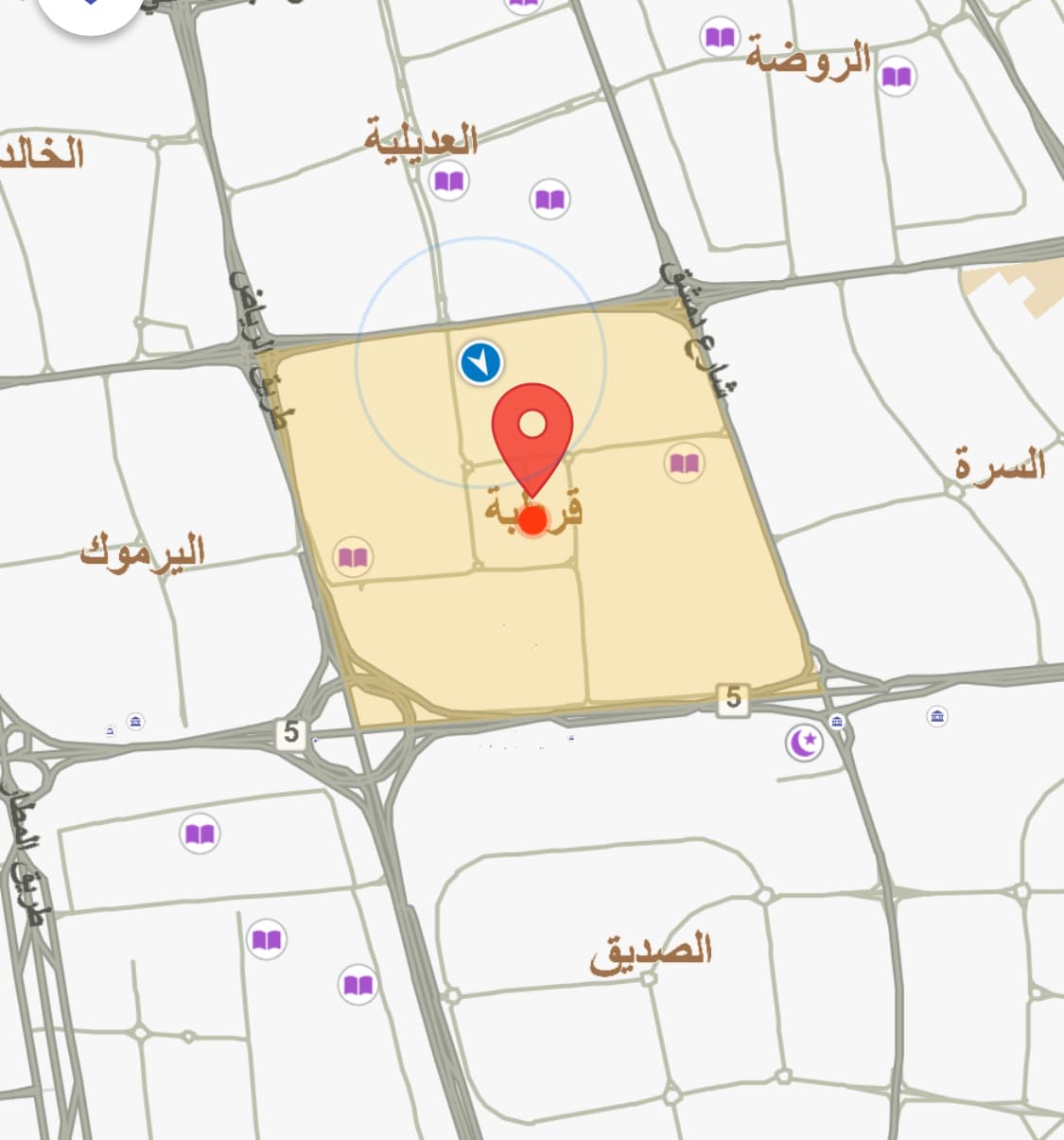 للبيع بيت في قرطبه موقع مميز