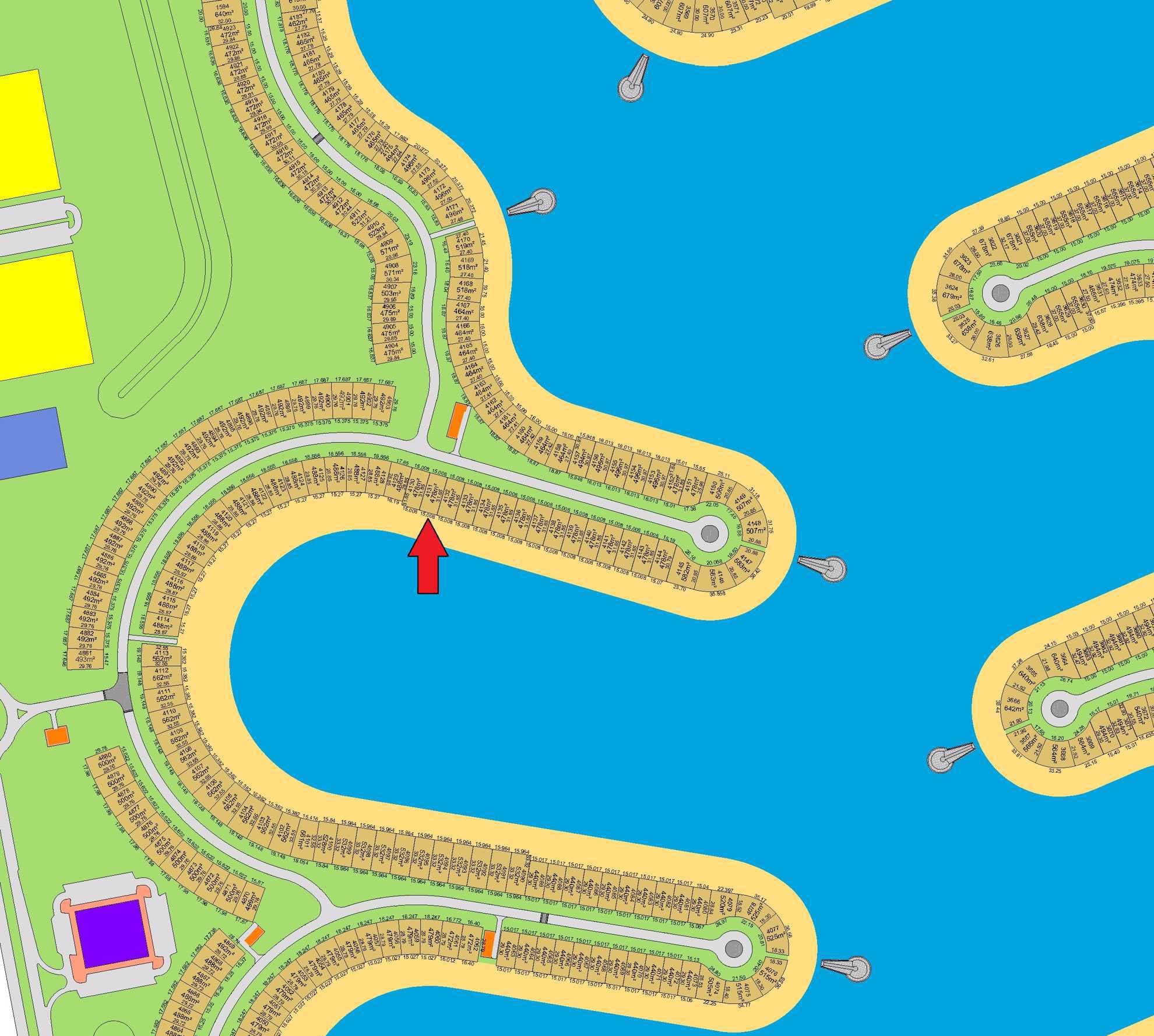 أرض للبيع فى البحرية الخامسة