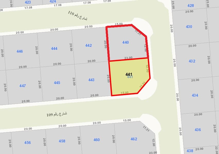 للبيع أراضي فى السلام قطعة 1