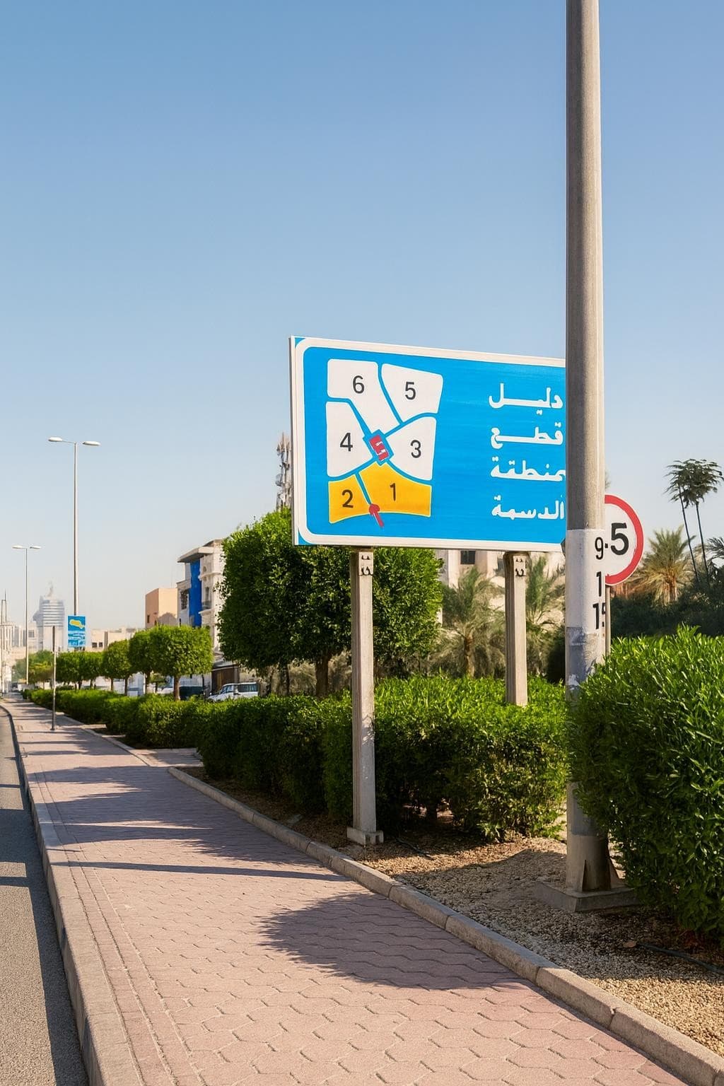 للبيع بيت فى منطقة الدسمة زاوية وإرتداد