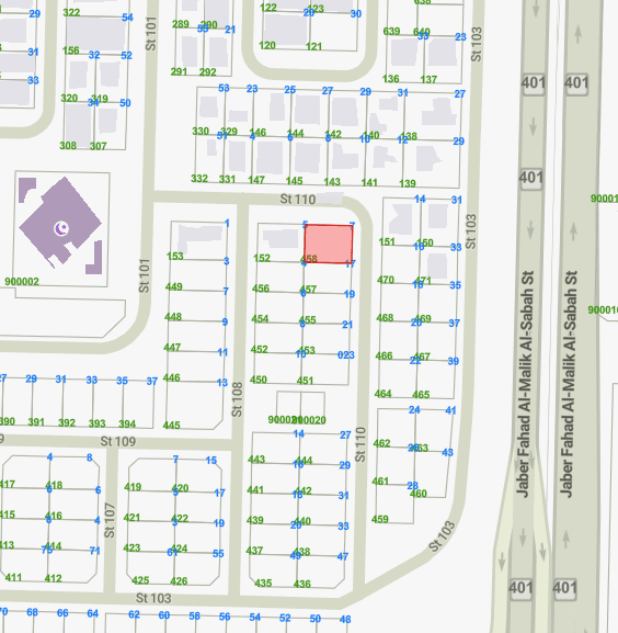 للبيع أرض فى الزهراء زاويه شرقيه