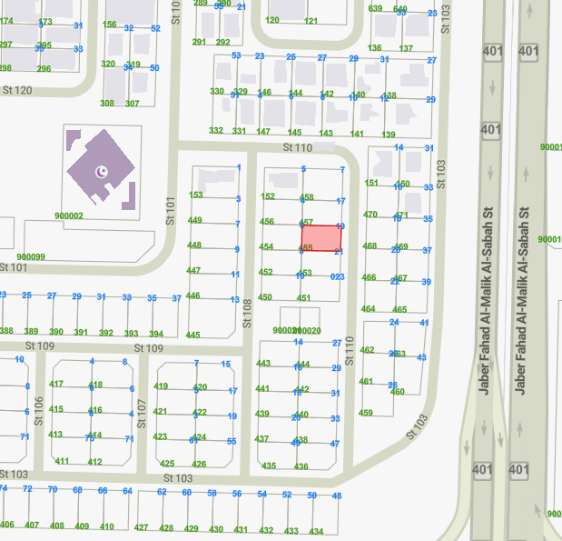 أرضين بجانب بعض للبيع فى الزهراء قطعة 1