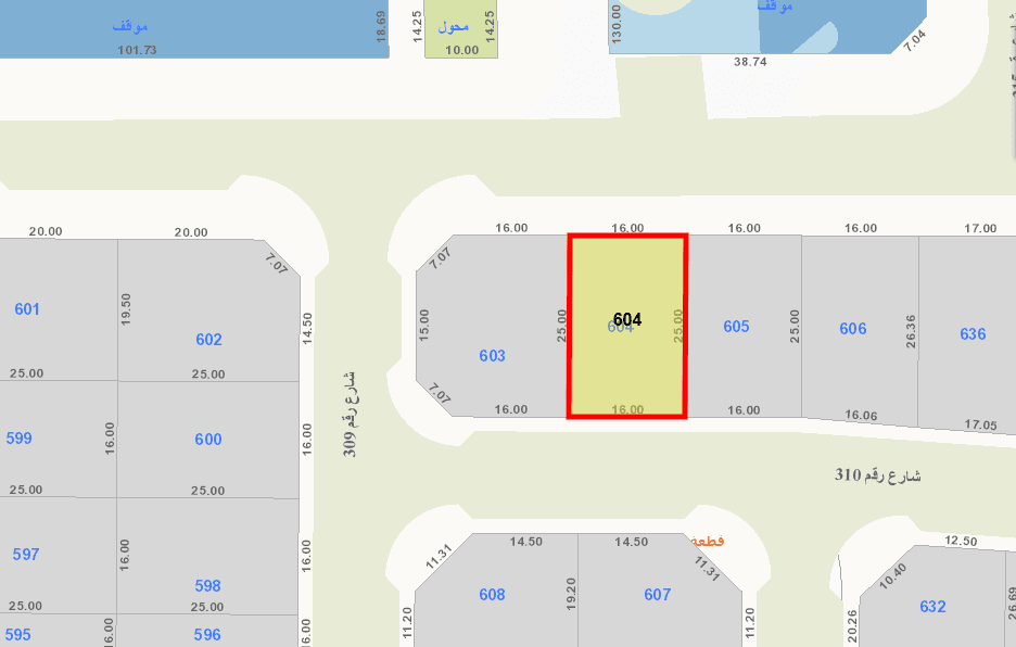 ارض للبيع في السلام مقابل الخدمات