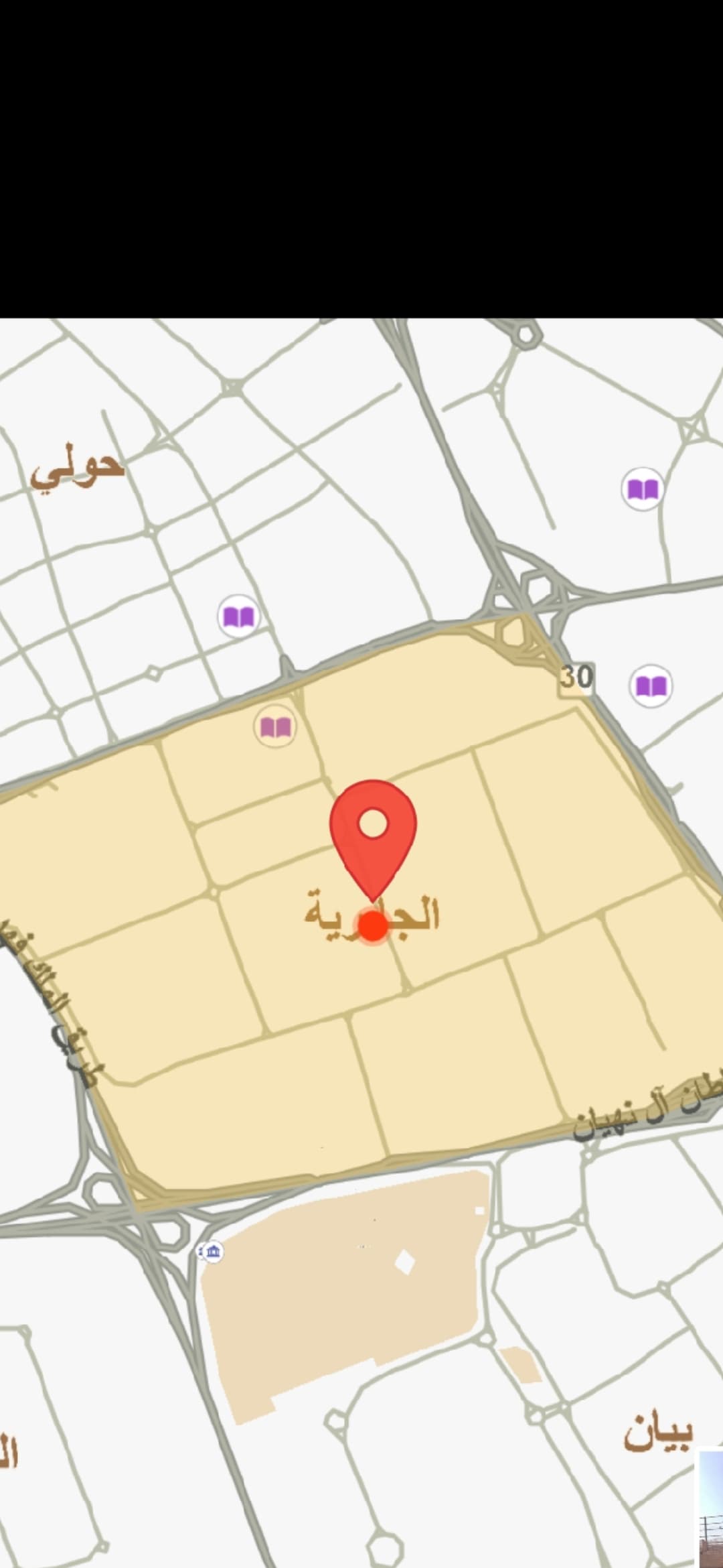 للبيع أرض بمنطقة الجابرية قطعة 6