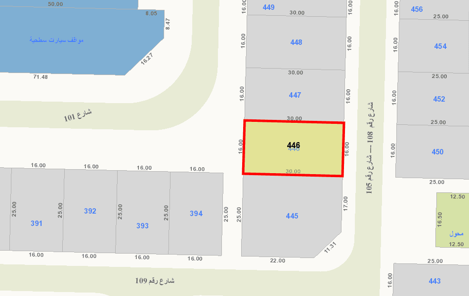 أرضين للبيع فى الزهراء قطعة 1