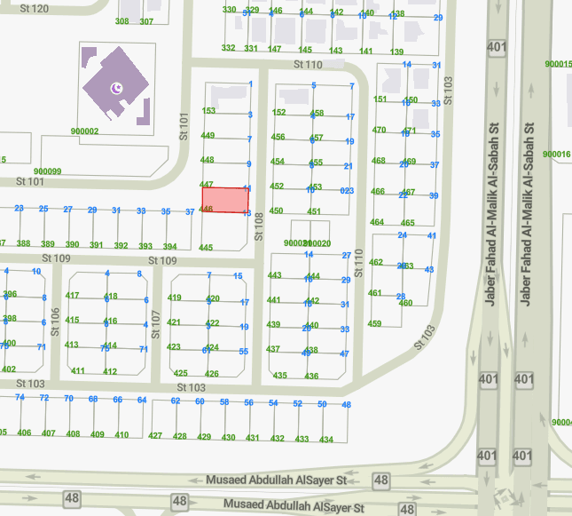 أرضين للبيع فى الزهراء قطعة 1