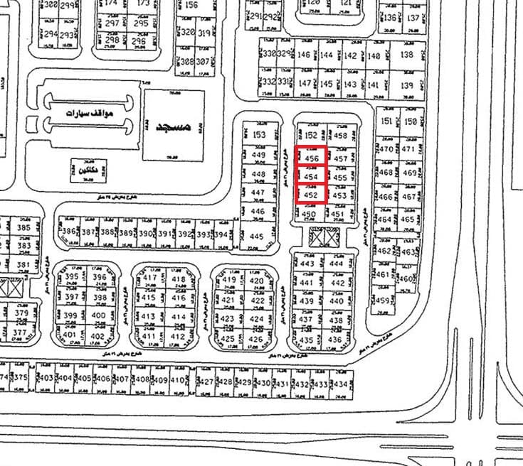 أرضين للبيع فى الزهراء بجانب بعض