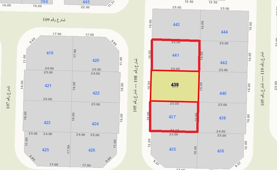 أرضين للبيع فى الزهراء شارع واحد