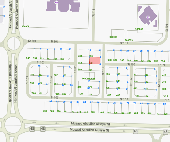 أرضين بجانب بعض للبيع فى الزهراء