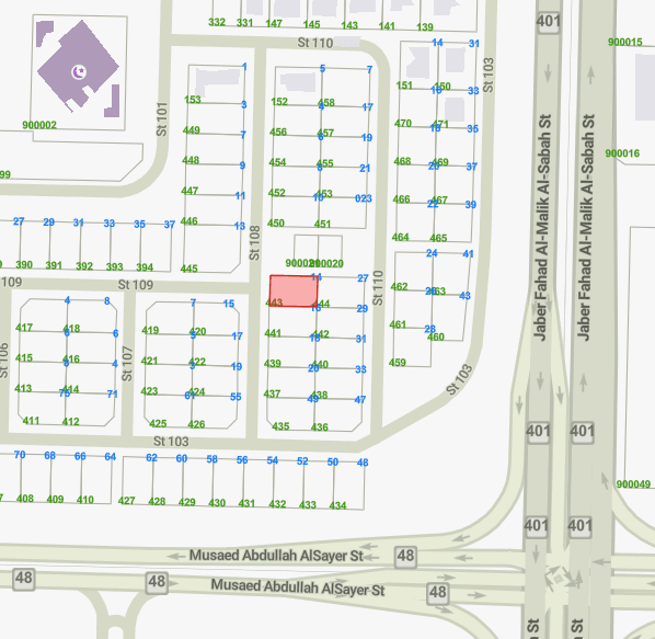 أرضين للبيع فى الزهراء قرب الخدمات