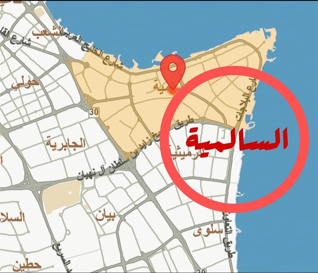 عمارة للبيع فى السالميه شارع واحد