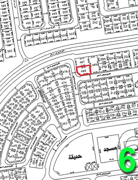 أرض للبيع فى الزهراء وثيقة حرة