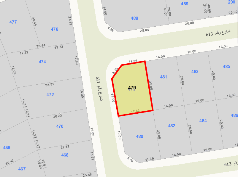 أرض للبيع فى الزهراء وثيقة حرة