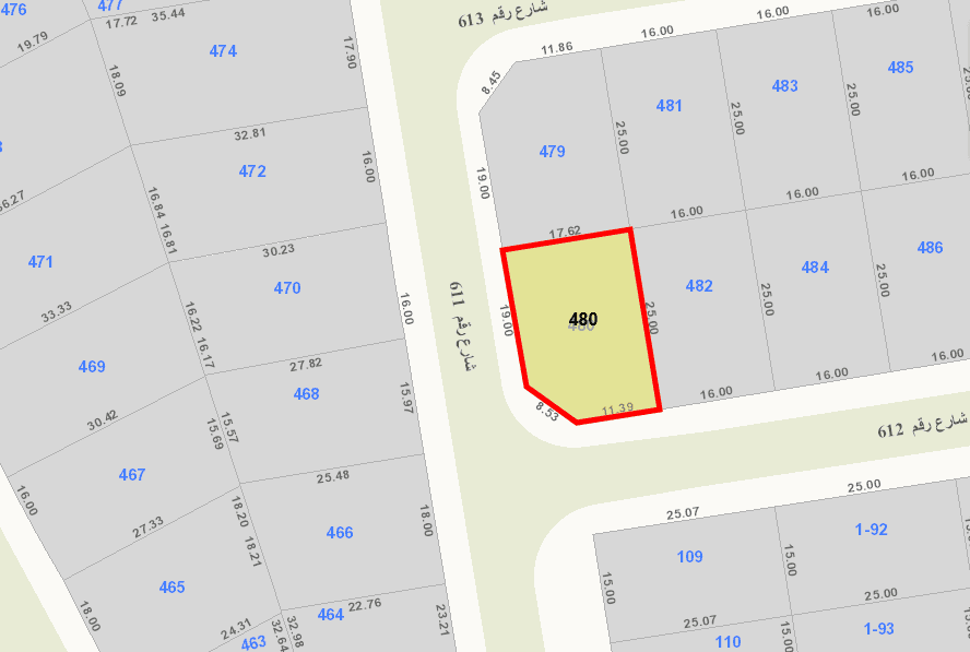 أرض للبيع فى الزهراء قرب الخدمات