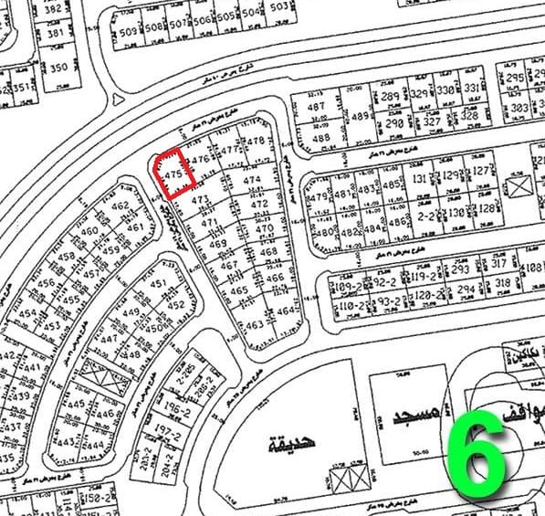 أرض للبيع فى منطقة الزهراء